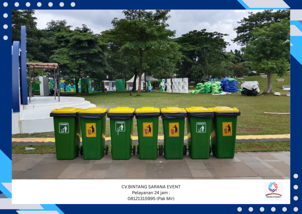 Sewa Tong atau Bak Sampah Dan Sewa Toilet Portable Depok