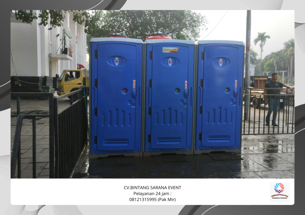 Sewa dan Jual Toilet Portable Berkualitas Area Bogor