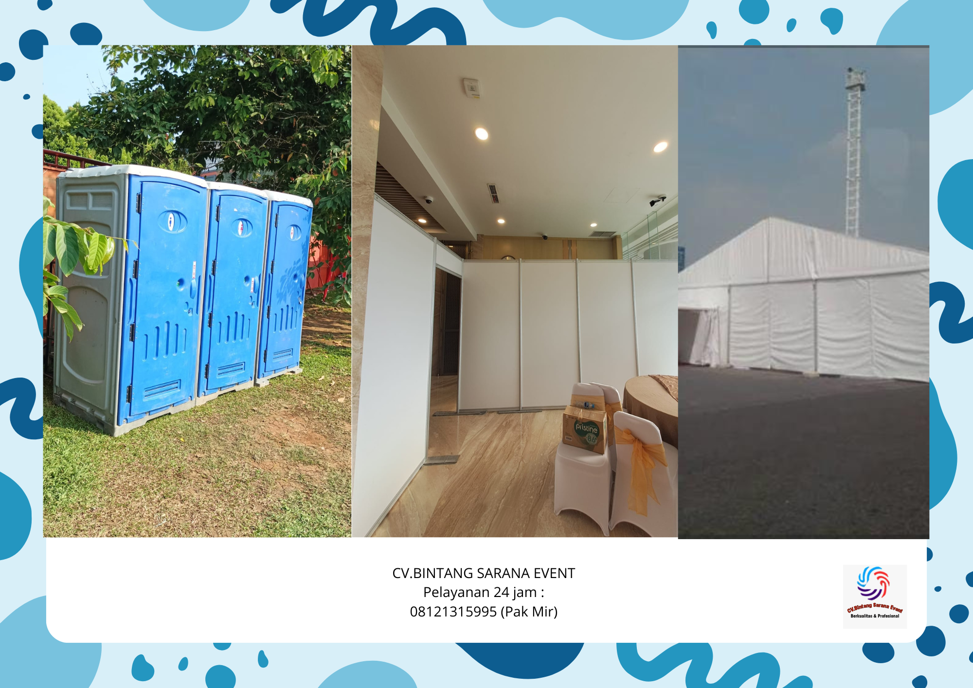 Jasa sewa Toilet Partisi dan Tenda roder Area Karawang Jasa sewa Toilet Partisi dan Tenda roder Area Karawang