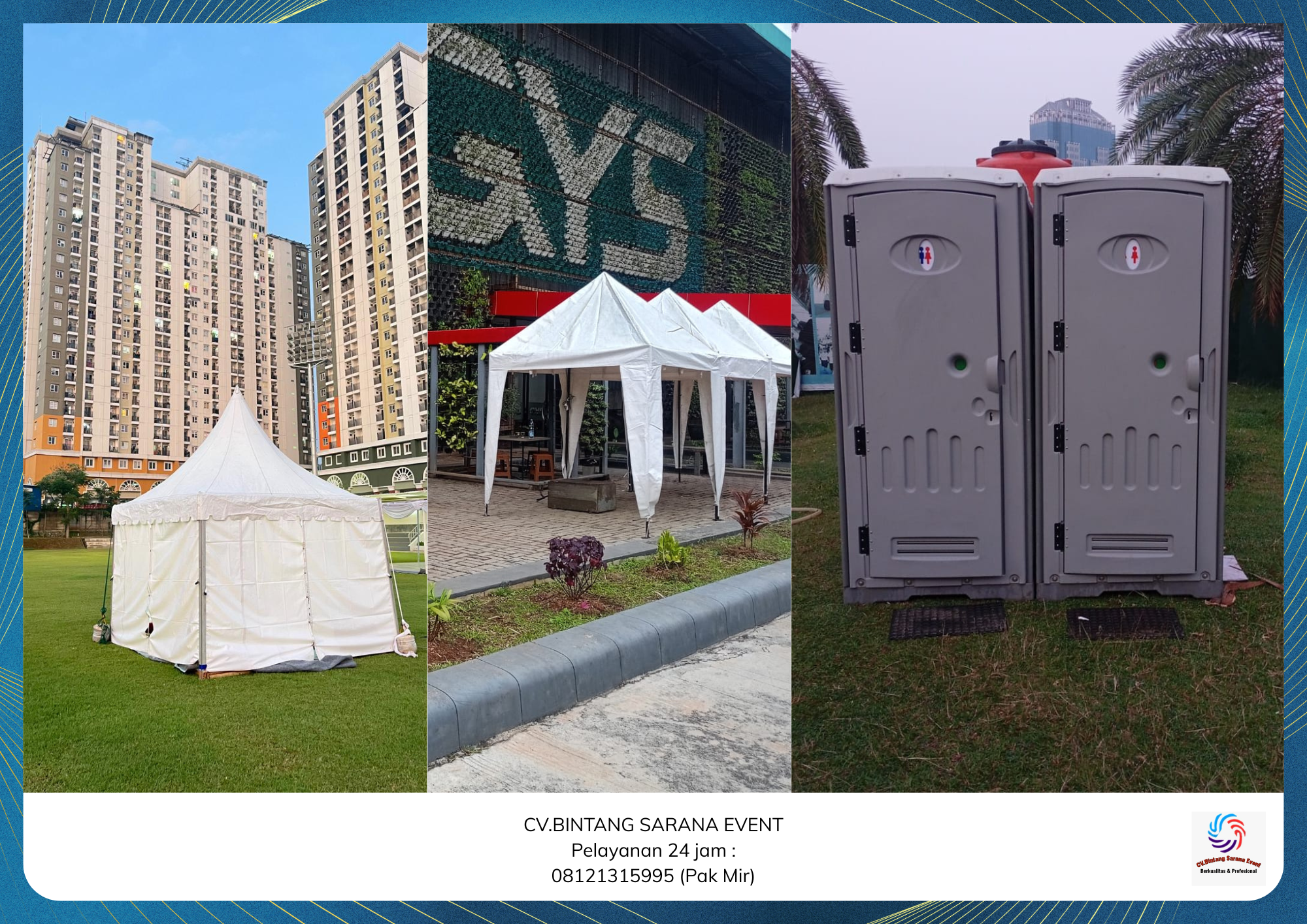 Pusat Jasa Sewa Toilet Alat Pesta Dan Tenda Area Jakarta