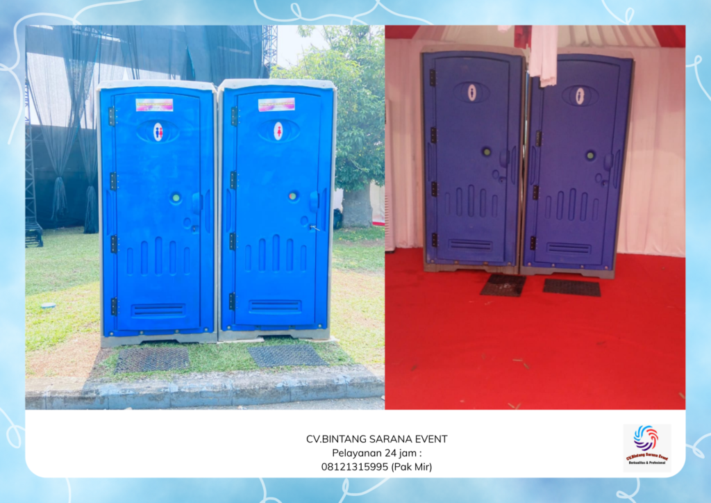 Rental Barstool Dan Toilet Portable Area Bogor
