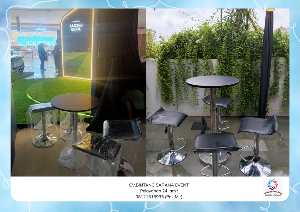Rental Barstool Dan Toilet Portable Area Bogor