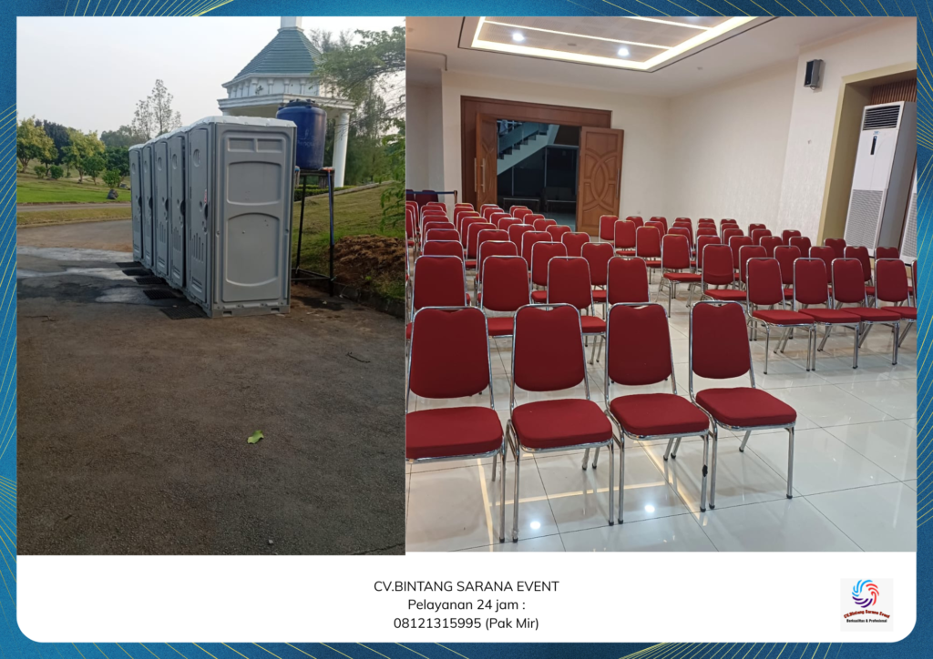 Rental Kursi Event Stainless Dan Toilet Portable Area Cibarusah Bekasi