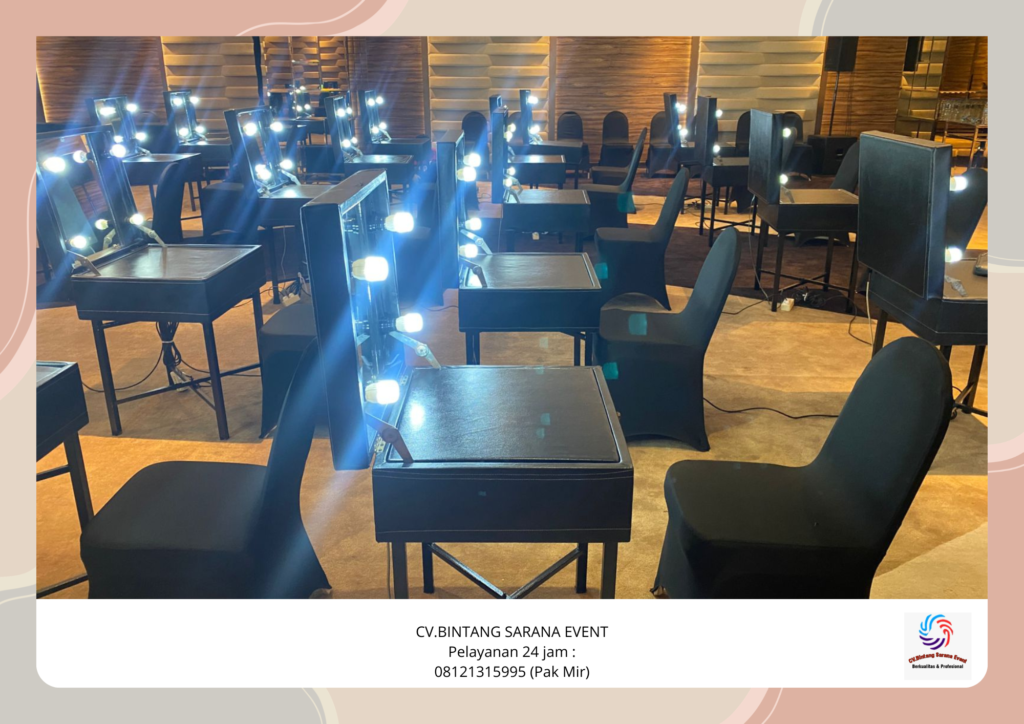 Rental Meja Rias Portable Dan Toilet Portable Vip Area Bogor