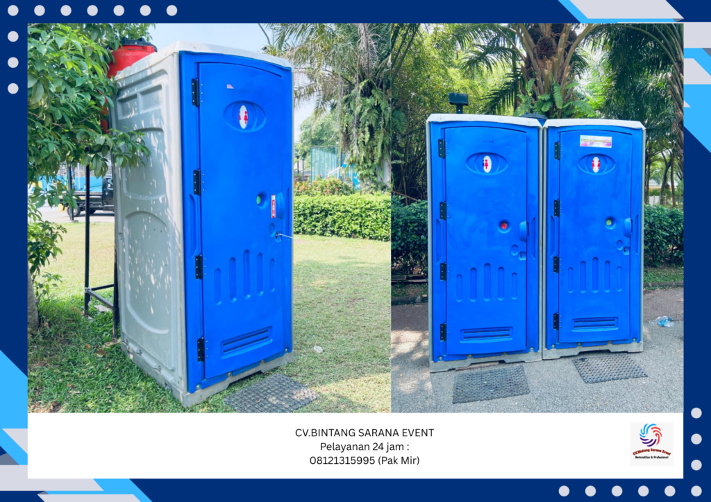 Rental Toilet Portable Dan Meja Kursi Area Pebayuran Bekasi