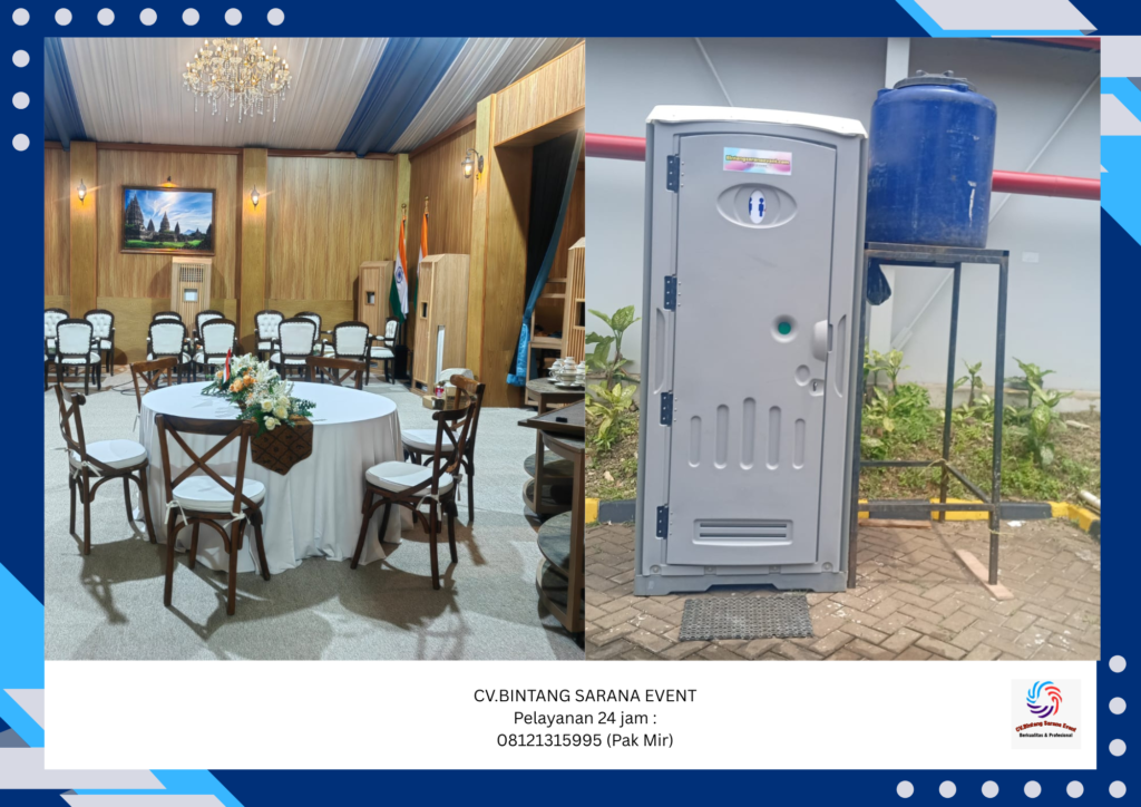 Rental Toilet Portable Dan Meja Kursi Area Pebayuran Bekasi