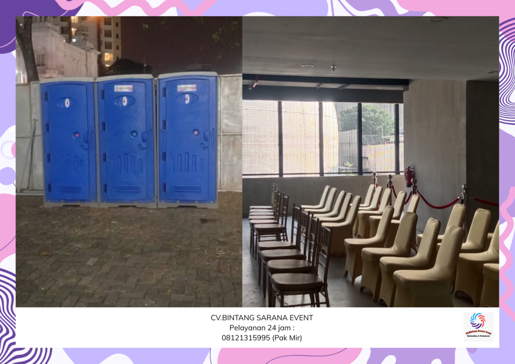 Sewa Aneka Model Kursi Dan Toilet Portable Area Bogor