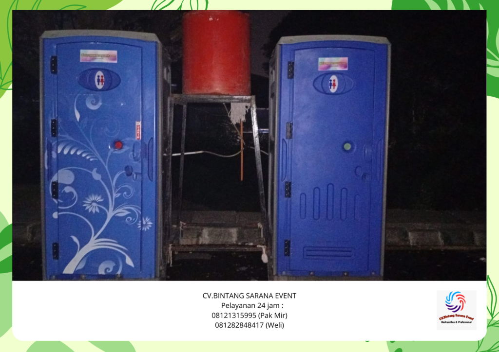 Sewa Panggung Backdrop Dan Toilet Portable Karawang Timur