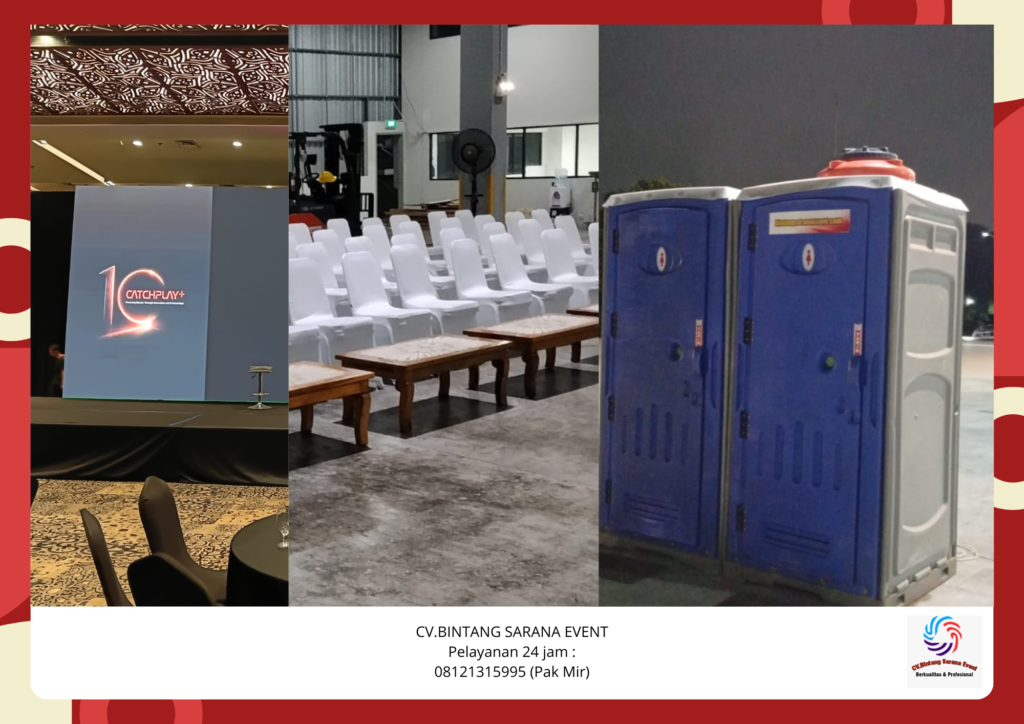 Sewa Toilet Meja Kursi Dan Panggung Area Lemah abang