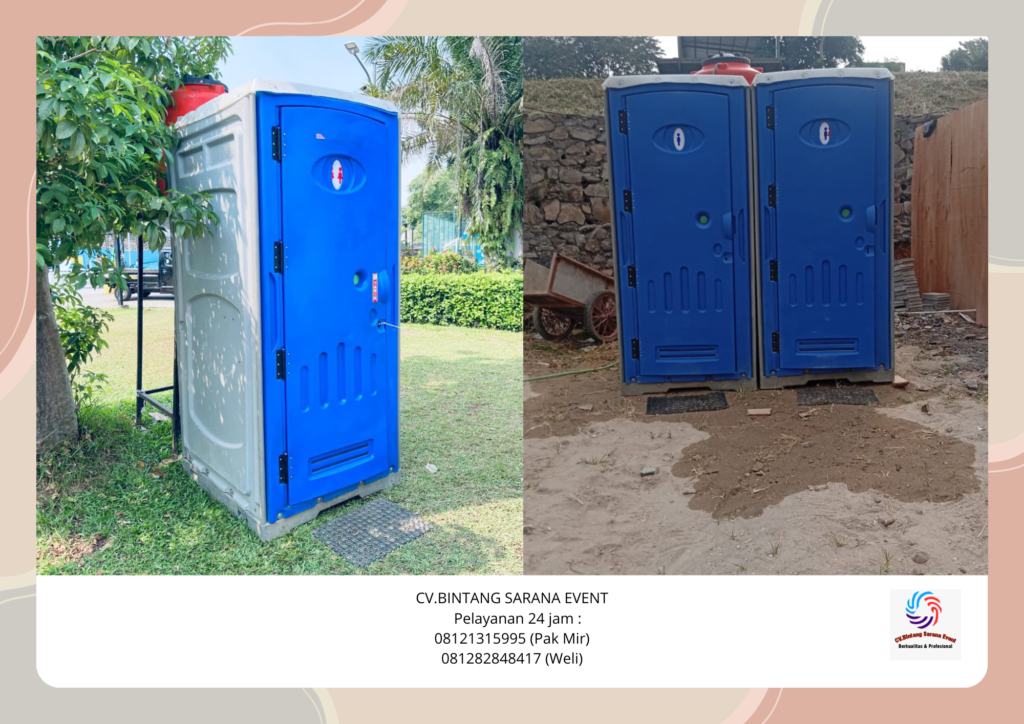 Sewa Toilet Portable Dan Partisi Sekat Ruang Tangerang Selatan