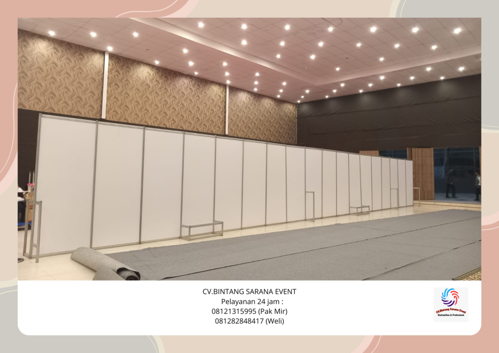Sewa Toilet Portable Dan Partisi Sekat Ruang Tangerang Selatan