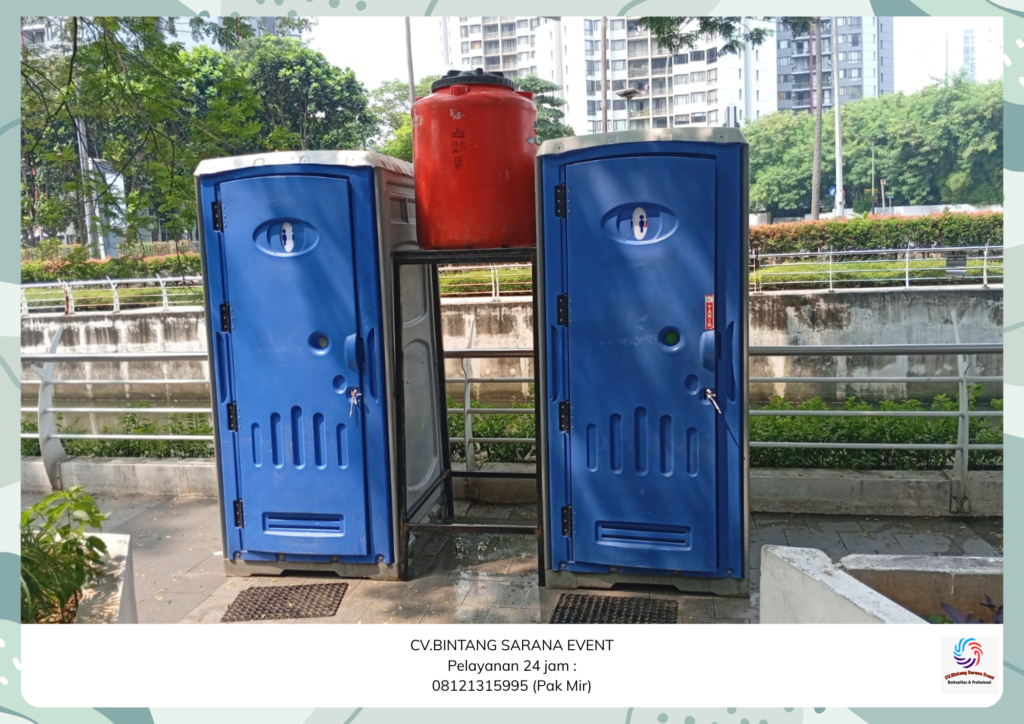 Sewa sofa Putih Type Oval Dan Toilet Portable Tambun Bekasi