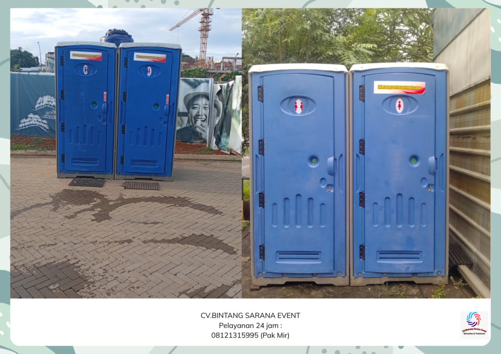 Sewa sofa Putih Type Oval Dan Toilet Portable Tambun Bekasi