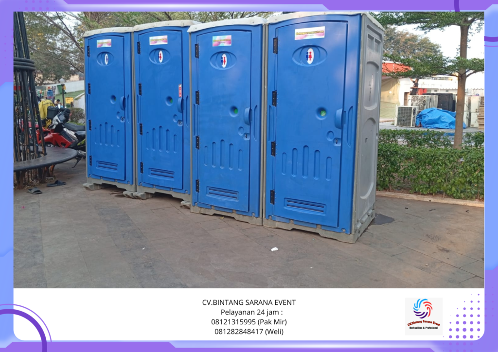 Sewa Bangku taman Meja taman Dan Toilet Portable Bogor