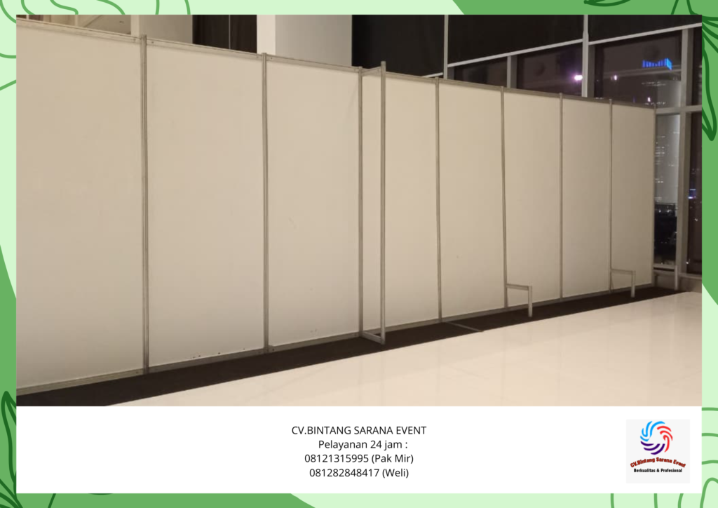 Sewa Partisi Pembatas Ruang Dan Toilet Portable Tangerang Selatan