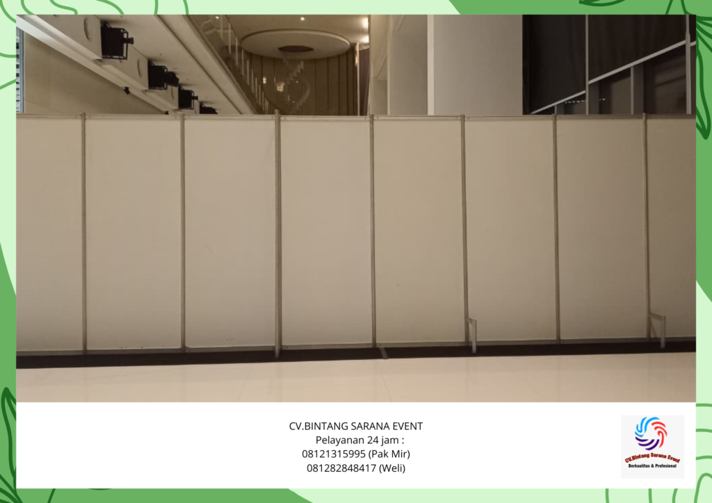 Sewa Partisi Pembatas Ruang Dan Toilet Portable Tangerang Selatan