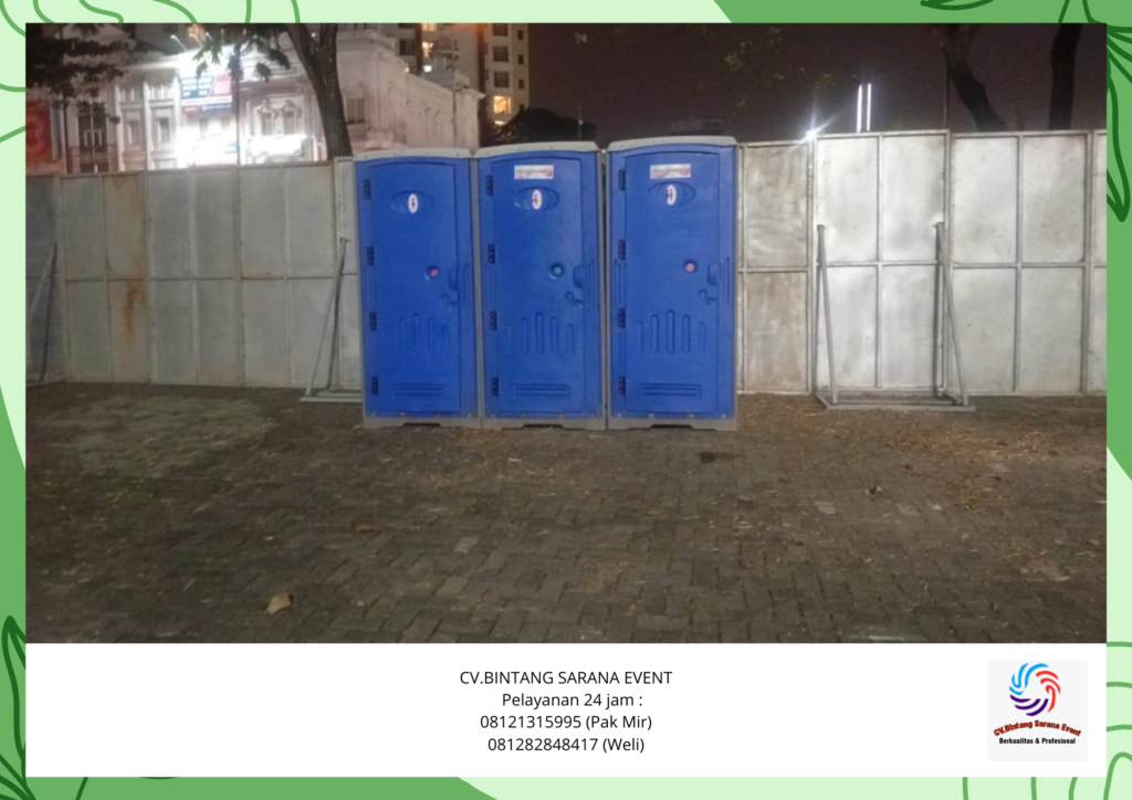 Sewa Partisi Pembatas Ruang Dan Toilet Portable Tangerang Selatan