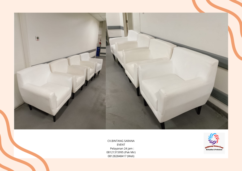 Sewa Sofa Scandinavia Putih Berkualitas Area Bekasi