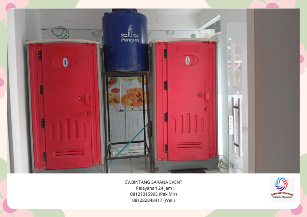 Sewa Toilet Portable Harga Promo Siap Pakai Area Jabodetabek