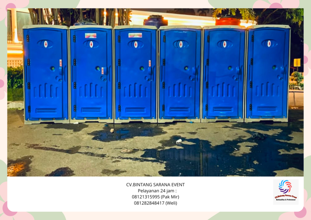 Sewa Toilet Portable Harga Promo Siap Pakai Area Jabodetabek