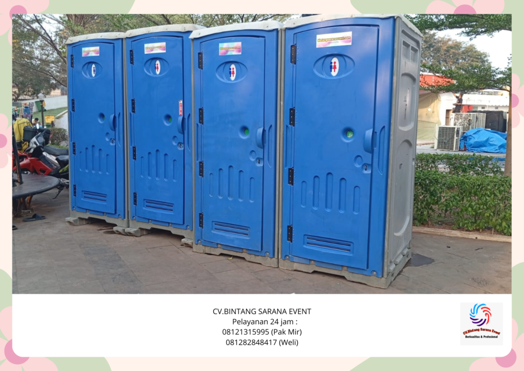 Sewa Toilet Portable Harga Promo Siap Pakai Area Jabodetabek