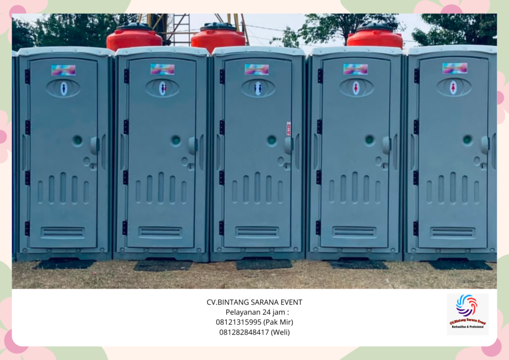 Sewa Toilet Portable Harga Promo Siap Pakai Area Jabodetabek