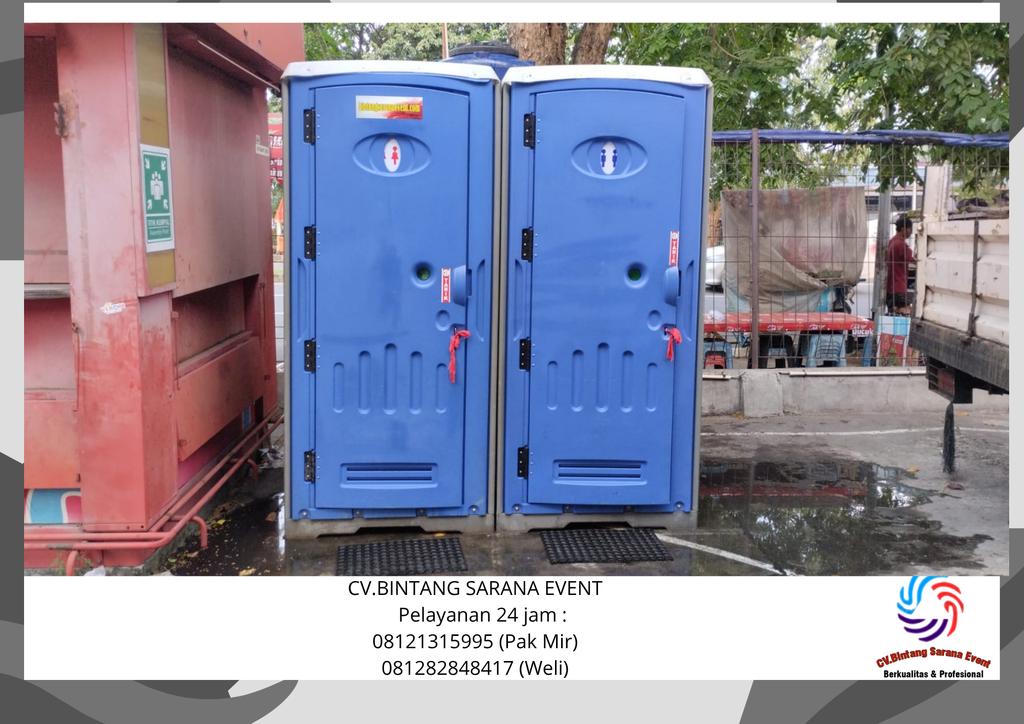 Sewa Toilet Portable Bangku Dan Meja Taman Karawang