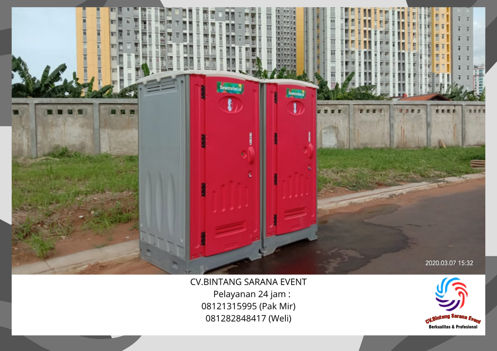 Jasa Sewa Toilet Portable Daerah Karawang 085117544220