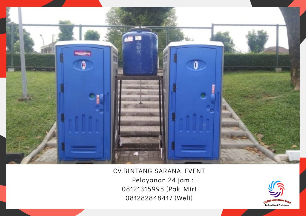 Sewa Rope Stand VIP,Toilet Portable Jakarta