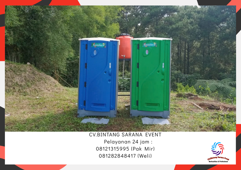 Sewa Rope Stand VIP,Toilet Portable Jakarta