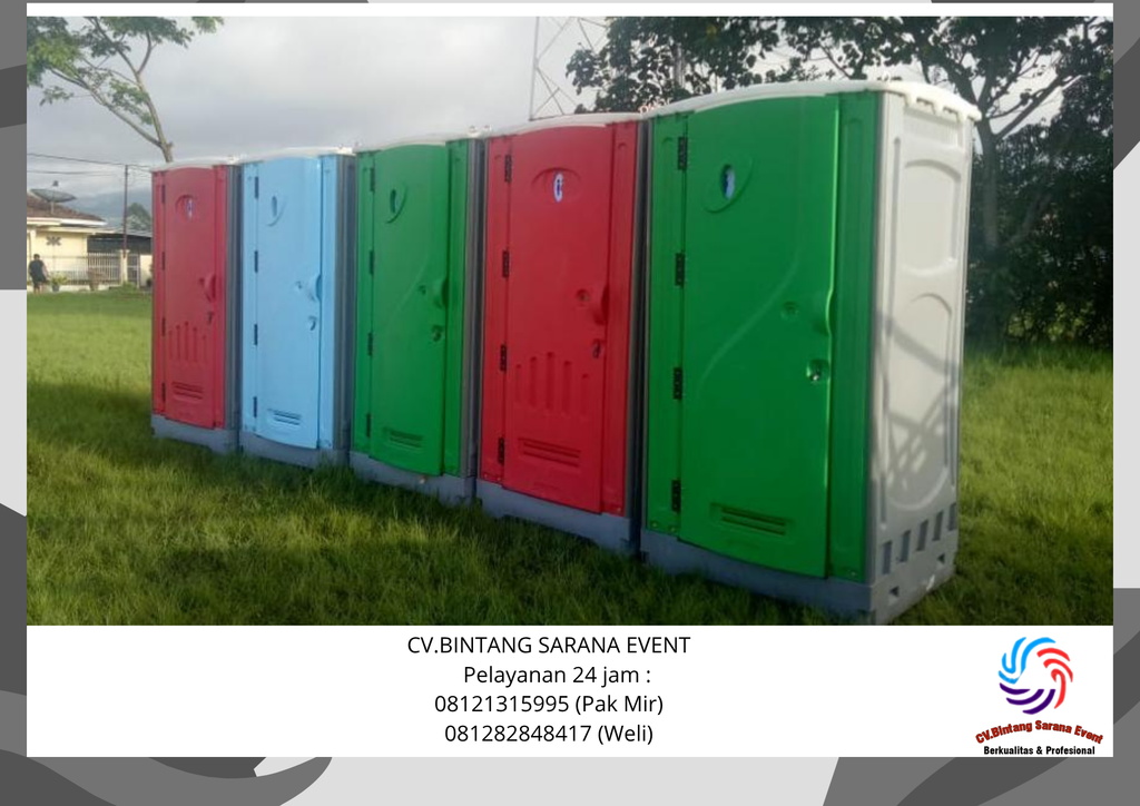 Sewa Tenda Roder Dan Toilet Portable Indramayu