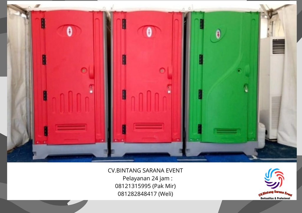 Sewa Toilet Portable Harum Area Bandung 085117544220