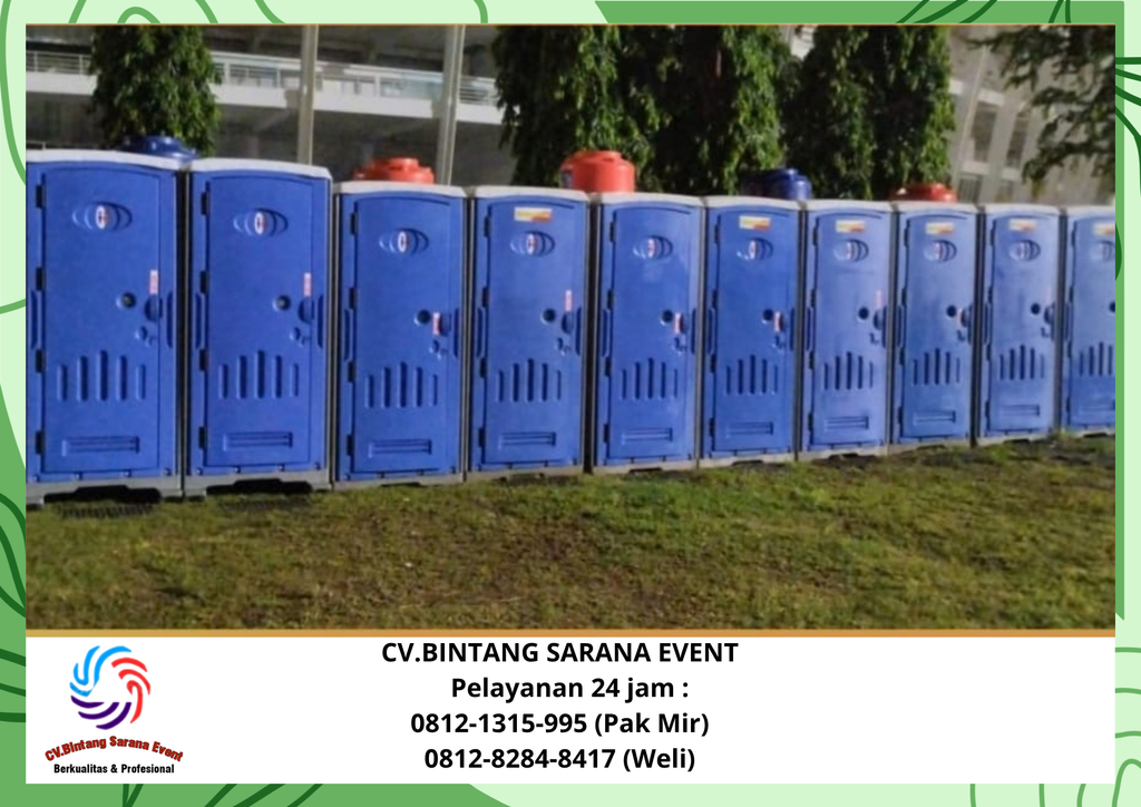 Sewa Meja IBM HPL Dan Toilet Portable Purwakarta 0812-1315-995