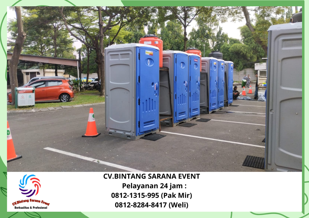 Rental Sofa Puff Double Seater Dan Toilet Portable Bogor 08121315995