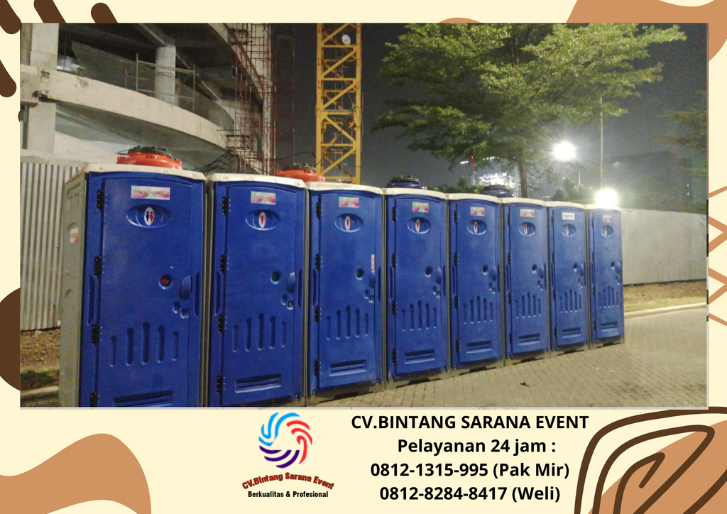 Pusat Sewa Meja, Bangku Taman Dan Toilet Portable Tangerang 0812-1315-995