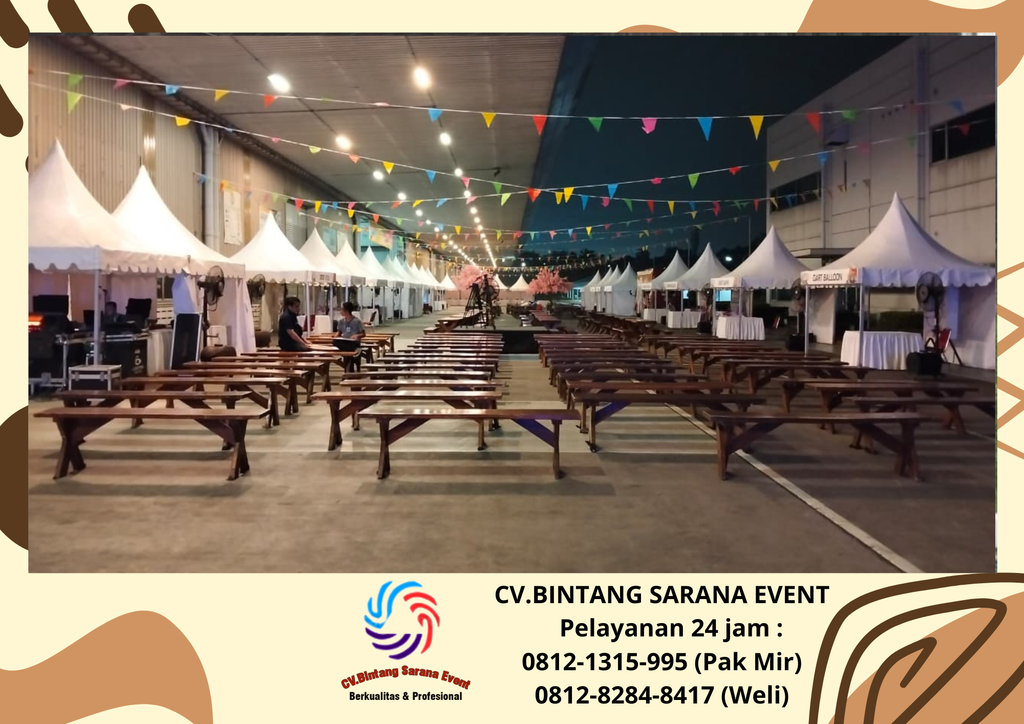 Pusat Sewa Meja, Bangku Taman Dan Toilet Portable Tangerang 0812-1315-995