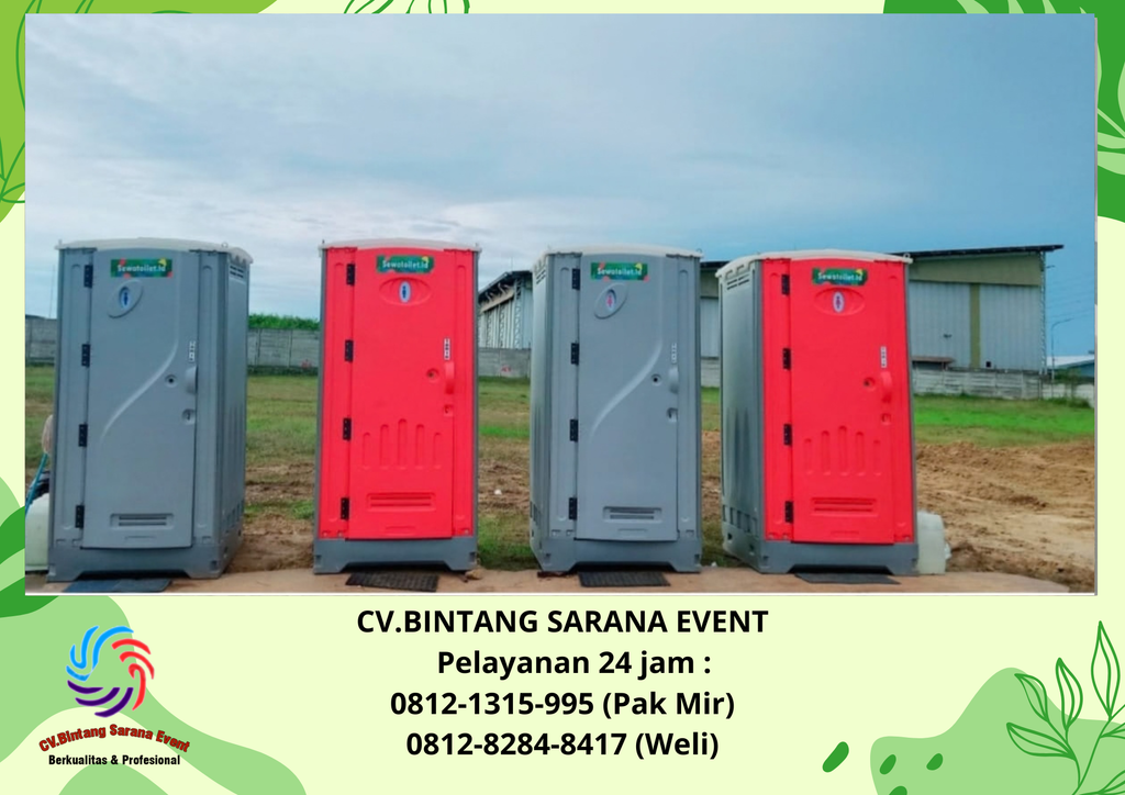 Rental Arm Chairs Dan Toilet portable Karawang 0812-1315-995
