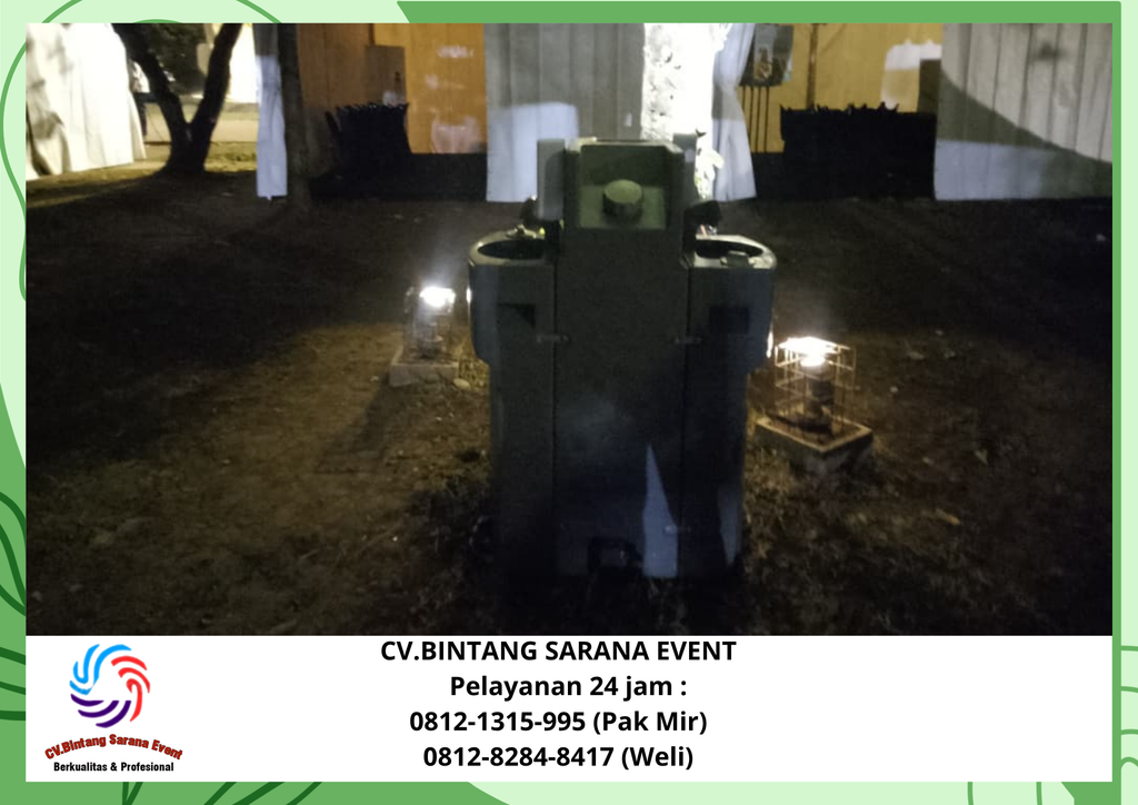 Rental Wastafel Portable Plastik HDPE Jakarta 0812-1315-995