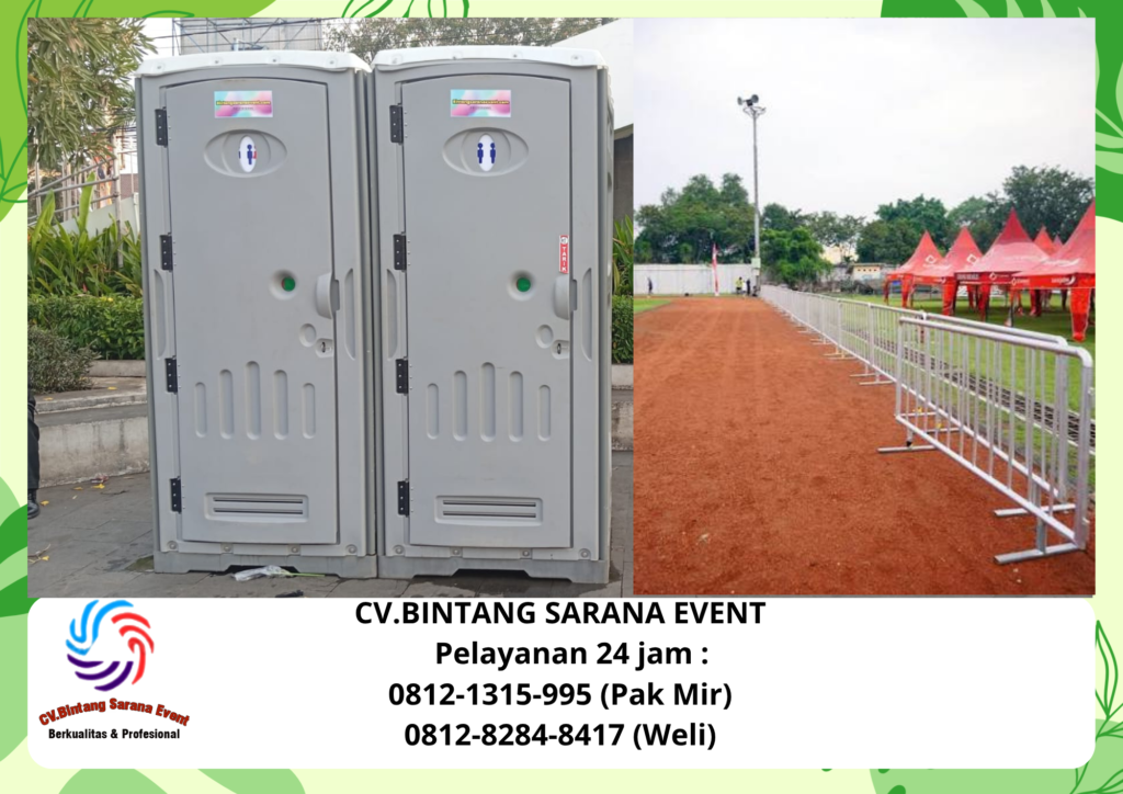 Jasa Sewa Rowing dan toilet Portable Bogor 0812-1315-995