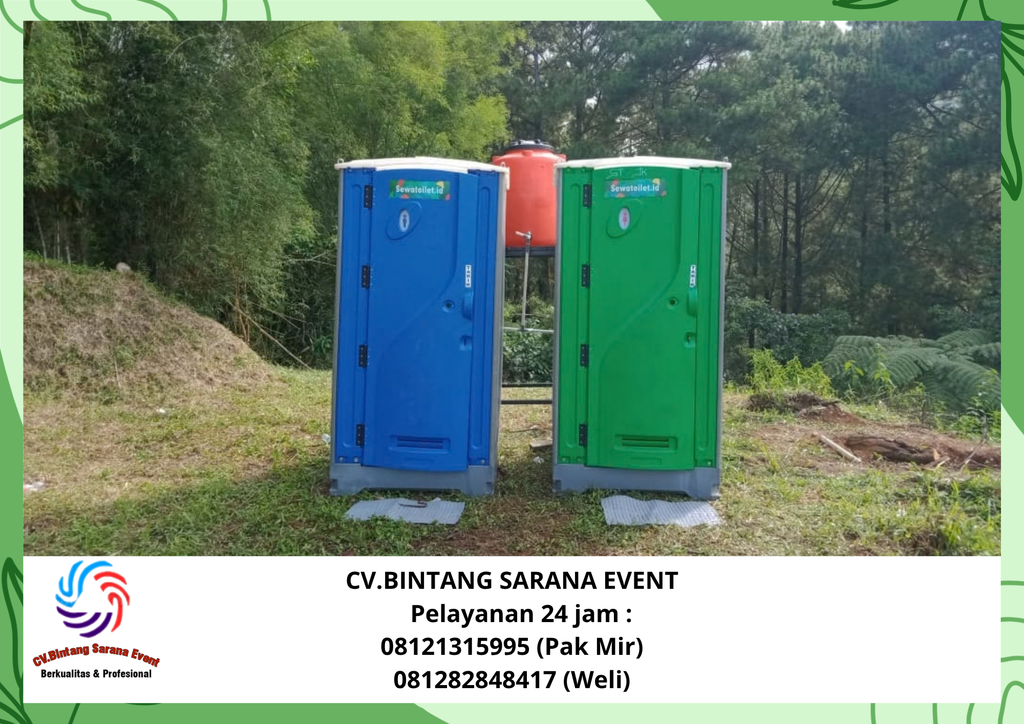 Sewa Air Cooler Bulat,Toilet Portable Jakarta