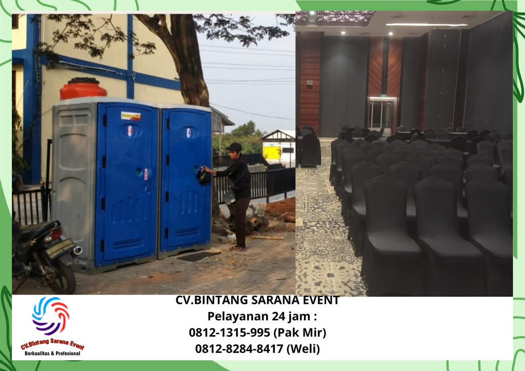 Sewa Kursi Futura Cover Dan Toilet Portable Jakarta