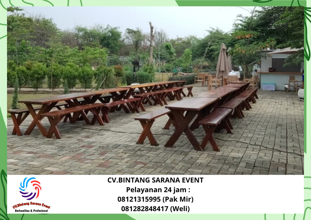 Sewa Meja Kursi Taman Dan Mistyfan Karawang Timur 