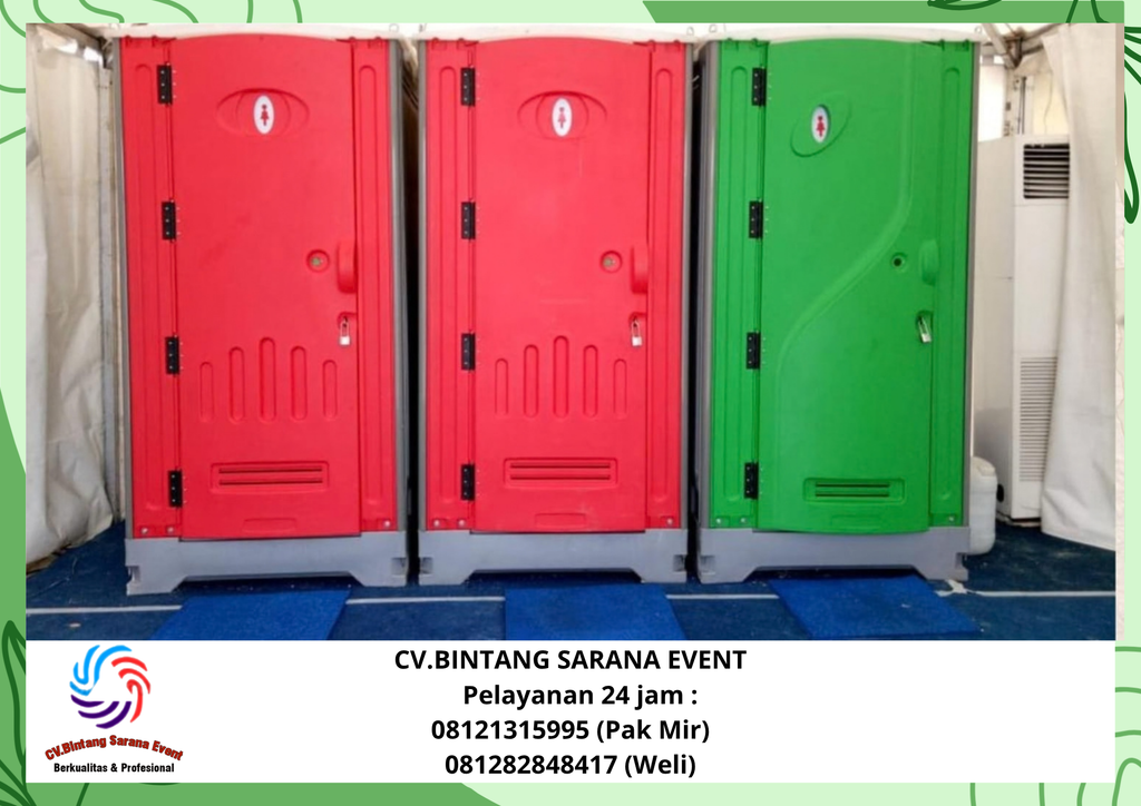 Sewa Tenda Serut dan Toilet Portable Jakarta